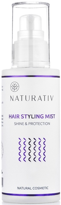 Спрей для блеска и защиты волос - Naturativ Hair Styling Mist — фото N1