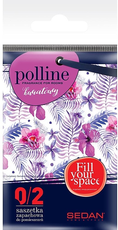 Ароматичне саше для гардероба, 0/2 квітковий аромат - Sedan Polline Floral — фото N1