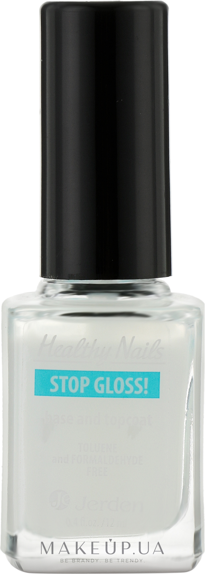 Средство для ногтей "Стоп глянец" № 154 - Jerden Healthy Nails Stop Gloss — фото 12ml