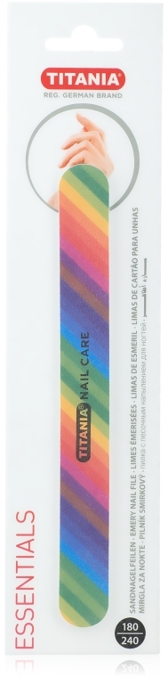 Titania Rainbow Nail File - Пилочка для ногтей: купить по лучшей цене в Украине | Makeup.ua