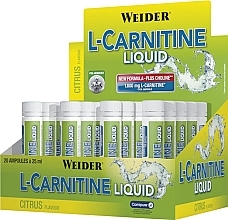Парфумерія, косметика Амінокислота - Weider L-Carnitine Liquid Citrus
