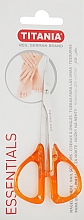 Ножницы для ногтей, коричневые - Titania — фото N1