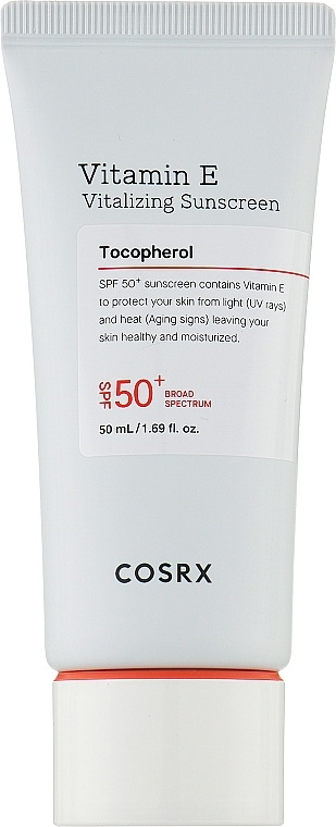Солнцезащитный крем с витамином Е - Cosrx Vitamin E Vitalizing Sunscreen SPF 50+ — фото N1