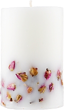 Духи, Парфюмерия, косметика Ароматическая свеча "Роза", 65x100мм - Bulgarian Rose