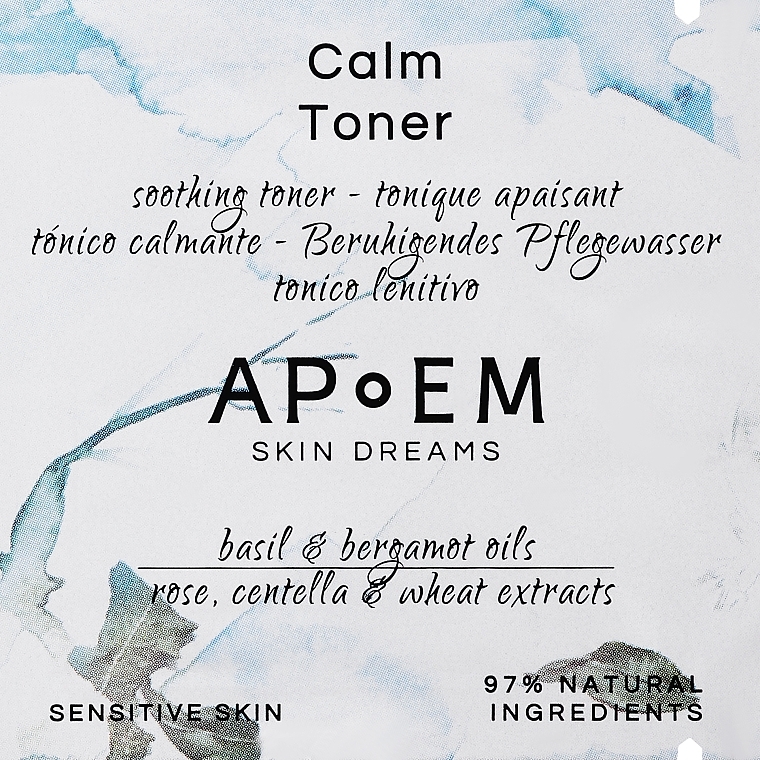 ПОДАРУНОК! Освіжальний тонік для обличчя - APoEM Calm Toner — фото N1
