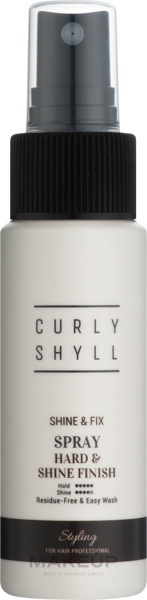 Фиксирующий спрей для волос - Curly Shyll Shine & Fix Spray — фото 50ml