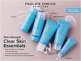 Духи, Парфюмерия, косметика Набор, 5 продуктов - Paula's Choice Extra Strength Clear Skin Essentials Set