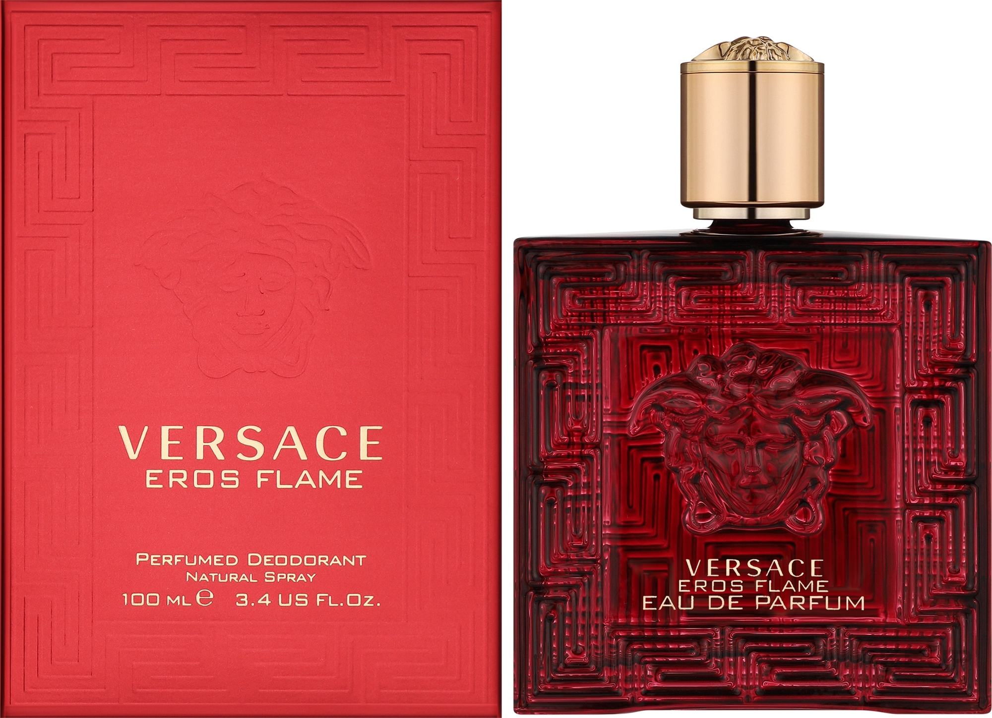 Versace Eros Flame - Дезодорант-спрей — фото 100ml