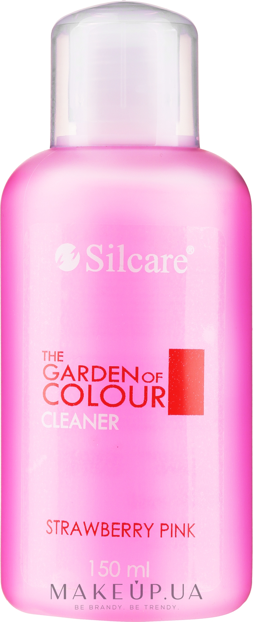 Знежирювач для нігтів "Полуниця" - Silcare Cleaner The Garden Of Colour Strawberry Pink — фото 150ml