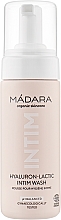 Деликатное средство для интимной гигиены - Madara Cosmetics Hyaluron-Lactic Intim Wash  — фото N1