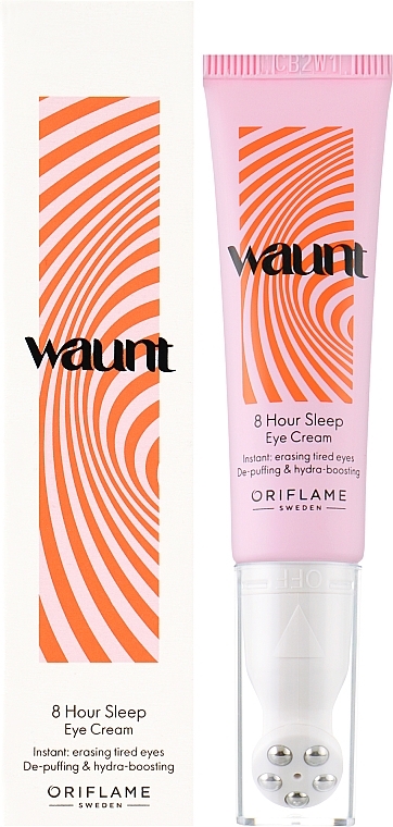 Крем для шкіри навколо очей "Відновлення" - Oriflame Waunt 8 Hour Sleep Eye Cream — фото N2