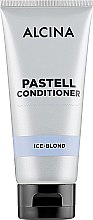Кондиціонер для догляду та відновлення кольору світлого волосся - Alcina Pastell Ice-Blond Conditioner — фото N1