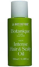 Восстанавливающее и успокаивающее масло для волос и кожи головы - La Biosthetique Botanique Pure Nature Intense Hair&Scalp Oil — фото N1