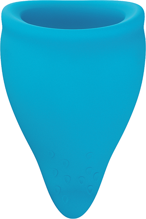 Менструальная чаша, бирюзовый - Fun Factory Fun Cup Size A — фото N3