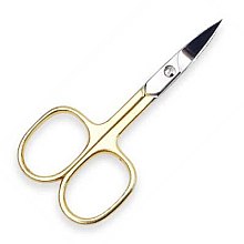 Ножницы для ногтей 70273 - Top Choice Nail Scissors Silver-Gold — фото N1