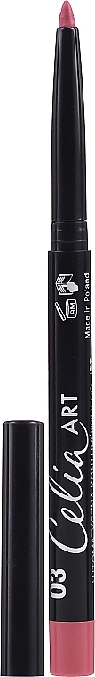 Автоматичний контурний олівець для губ - Celia Art Lip Contour Pencil — фото N1