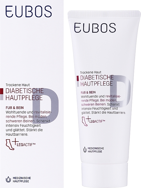 Крем для ніг - Eubos Med Diabetic Skin Care Foot & Leg — фото N2