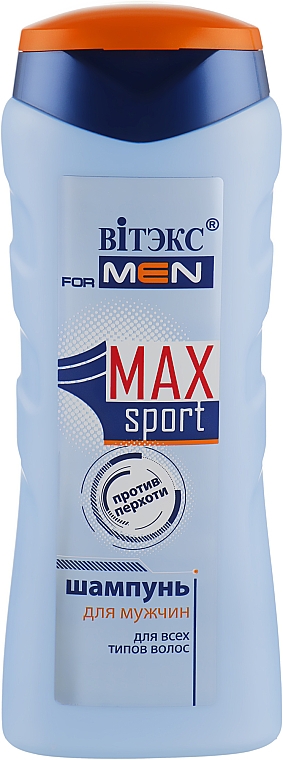 Шампунь для чоловіків для всіх типів волосся - Витэкс Vitex Vitex For Men Sport Max