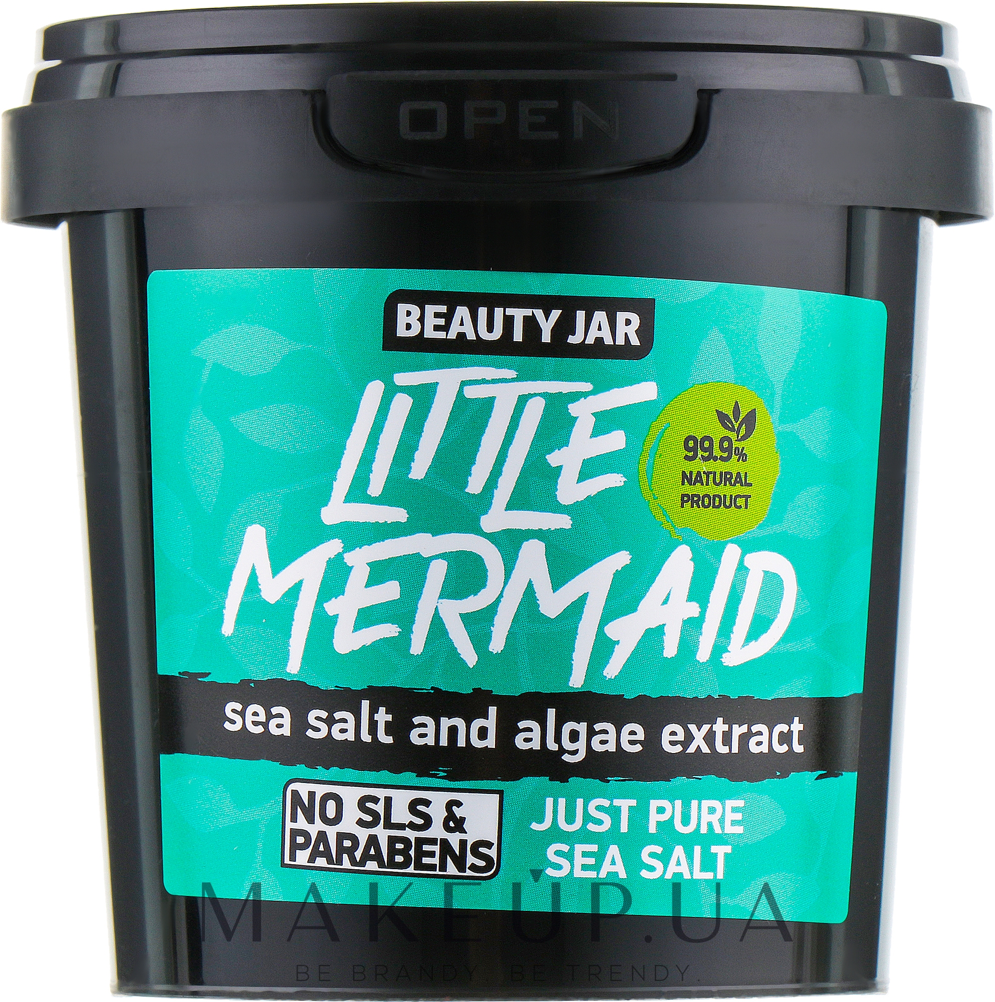 Сіль для ванн "Little Mermaid" - Beauty Jar Just Pure Sea Salt — фото 200g