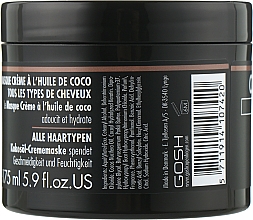 Маска для волос с кокосовым маслом - Gosh Copenhagen Coconut Oil — фото N2