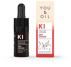 Парфумерія, косметика Суміш ефірних олій - You & Oil KI-Dry Cough Touch Of Wellness Essential Oil