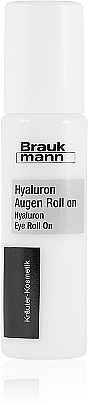 Роликовое средство для контура глаз с гиалуроном - Hildegard Braukmann Brauk Mann Hyaluron Eye Roll On — фото N1