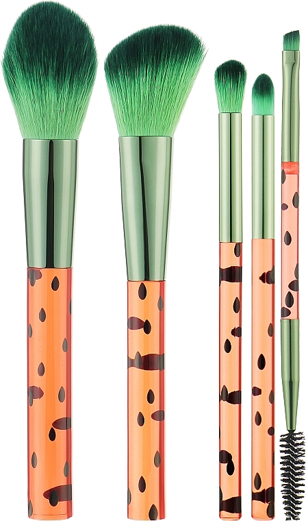 Набір пензлів для макіяжу - I Heart Revolution Tasty Watermelon Brush Set — фото N1