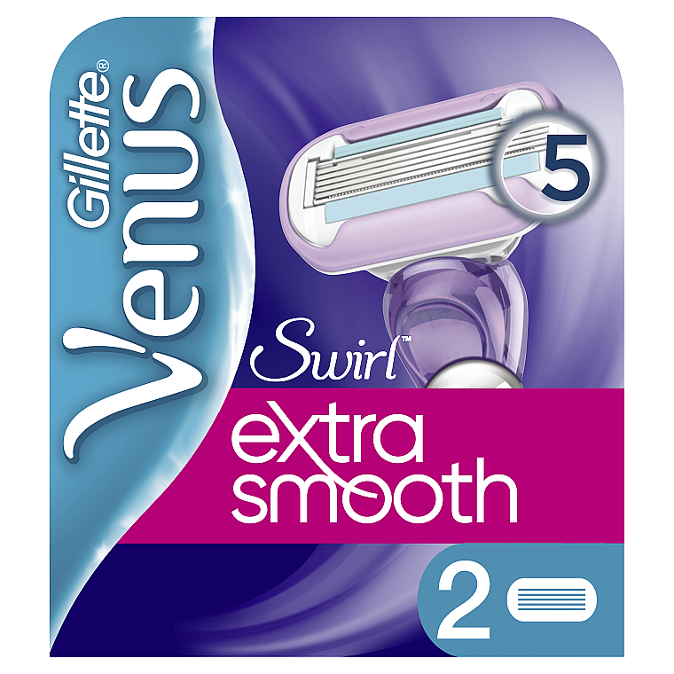 Сменные кассеты для бритья, 2 шт. - Gillette Venus Swirl