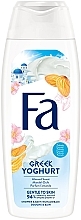 Крем-гель для душу з протеїнами йогурту та ароматом мигдалю - Fa Greek Yoghurt — фото N1