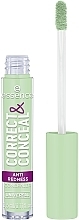 Парфумерія, косметика Коректор проти почервоніння - Essence Correct & Conceal Anti Redness Concealer