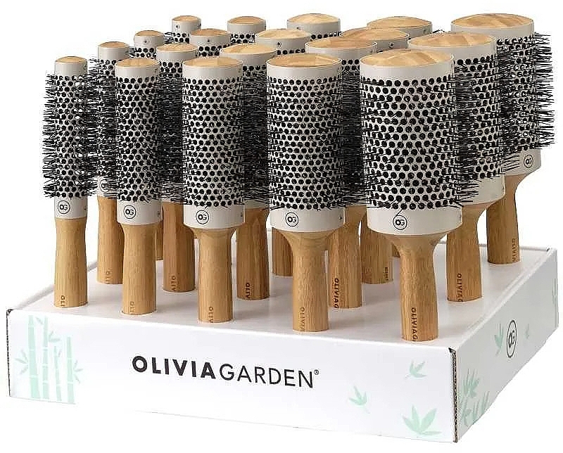 Набор, 19 продуктов - Olivia Garden Bamboo Touch Blowout Thermal — фото N1