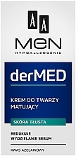 Духи, Парфюмерия, косметика Матирующий крем для лица - AA Men derMed Mattifying Face Cream