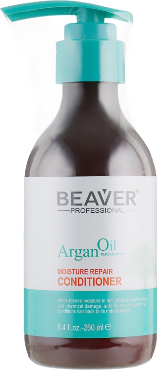 Живильний відновлювальний кондиціонер з олією арганії - Beaver Professional Argan Oil Conditioner — фото N1
