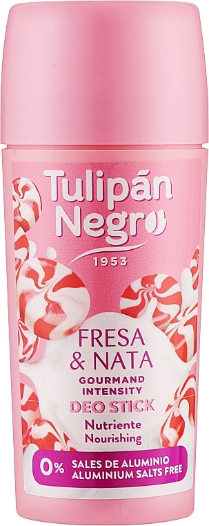 Дезодорант-стик "Клубничный крем" - Tulipan Negro Deo Stick — фото N3