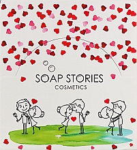 Духи, Парфюмерия, косметика Набор натурального мыла "Love is…" - Soap Stories (soap/24x90g)