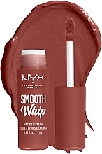 Рідка матова помада-крем для губ - NYX Professional Makeup Smooth Whip Matte Lip Cream — фото N2