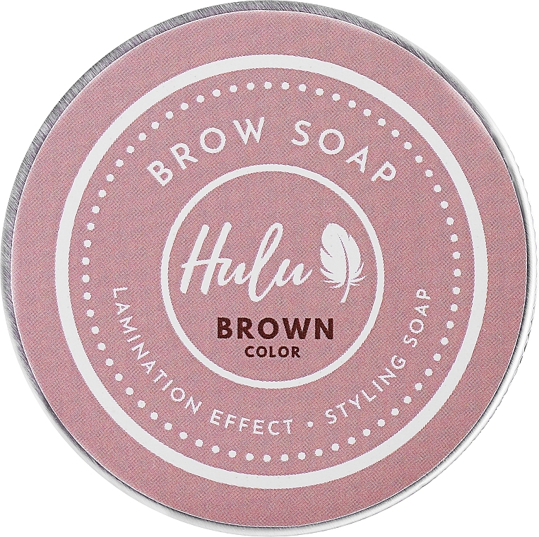 Мило для брів - Hulu Brush Soap Brown — фото N1