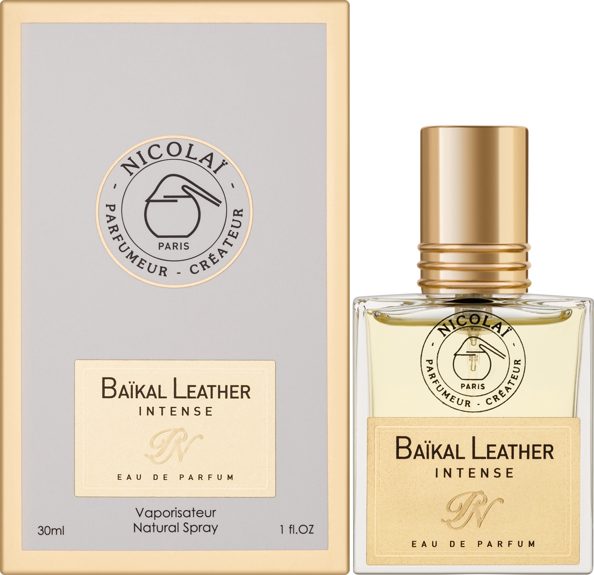 Nicolai Parfumeur Createur Baikal Leather Intense - Парфумована вода — фото 30ml