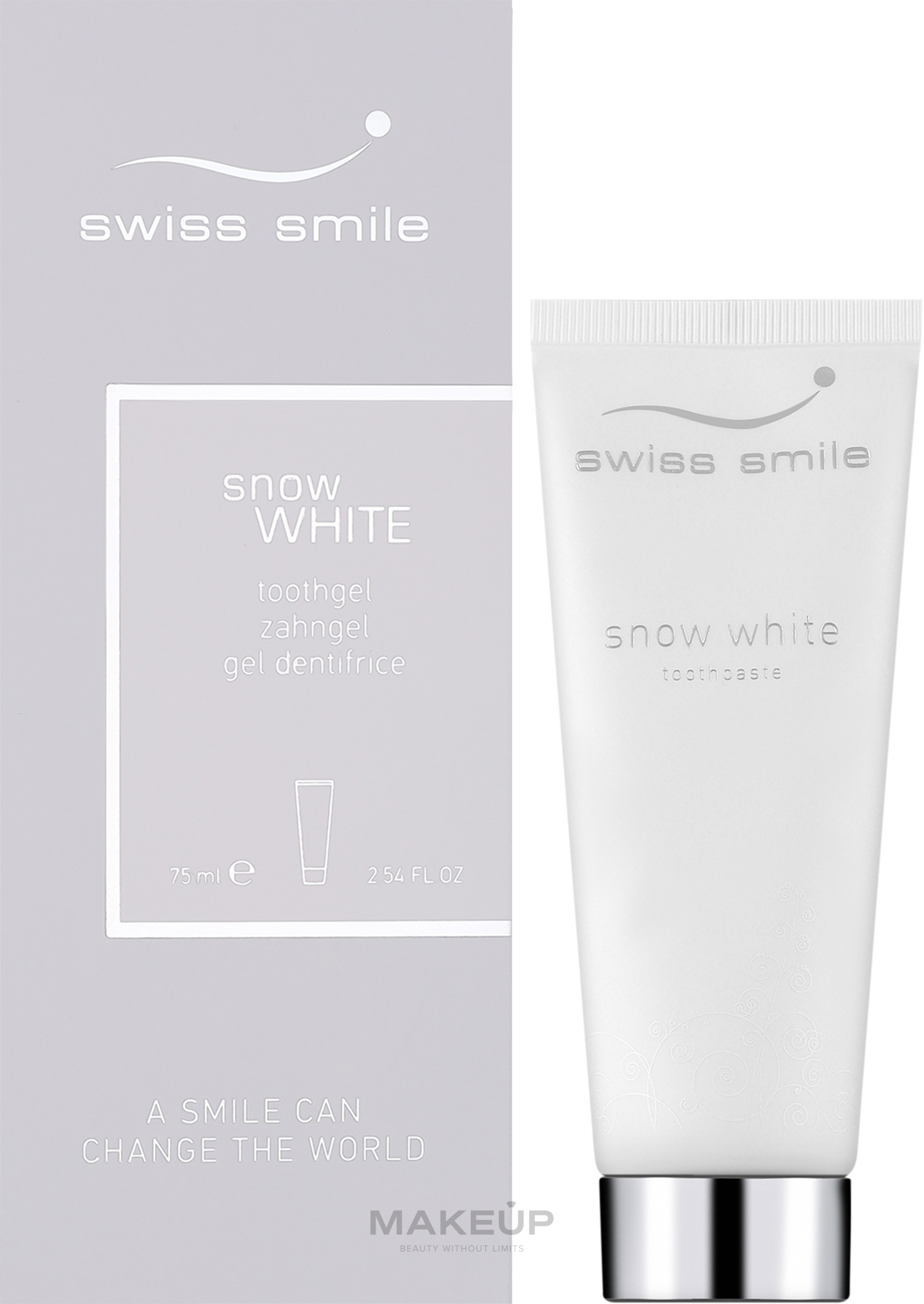 Відбілювальна зубна паста  - Swiss Smile Whitening Toothpaste — фото 75ml