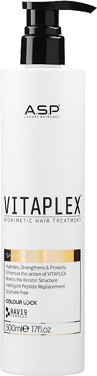 Шампунь для окрашенных волос - ASP Vitaplex Shampoo  — фото N2