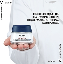 Нічний розгладжувальний крем з гіалуроновою кислотою для корекції зморшок шкіри обличчя - Vichy LiftActiv H. A. — фото N9