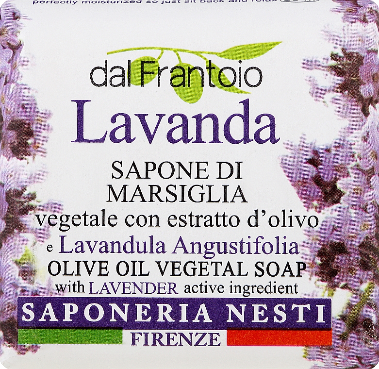 Натуральне мило "Лаванда" - Nesti Dante Dal Frantoio Lavanda