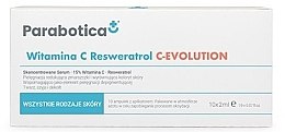 Духи, Парфюмерия, косметика Сыворотка для лица в ампулах - Parabotica Vitamin C Resweratrol C-Evolution