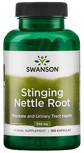 Харчова добавка - Swanson Stinging Nettle Root 100 капсул — фото N1