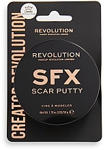 Грим для создания шрамов - Makeup Revolution Creator Revolution SFX Scar Putty  — фото N2