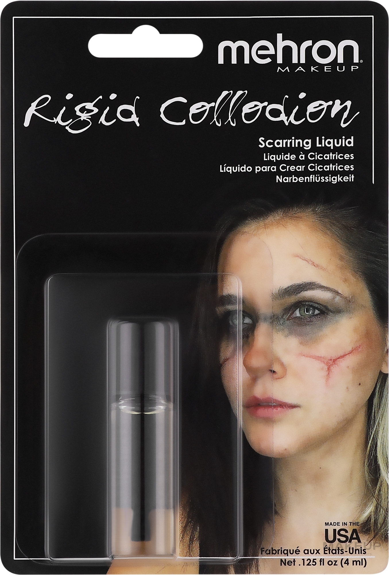 Рідина для створення шрамів - Mehron Rigid Collodion — фото 4ml