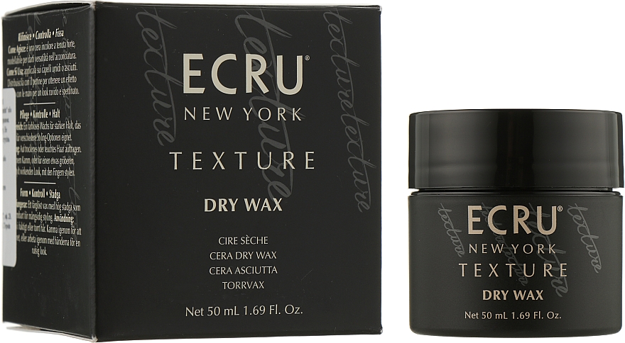 Сухой воск для волос текстурирующий - ECRU New York Texture Dry Wax — фото N3