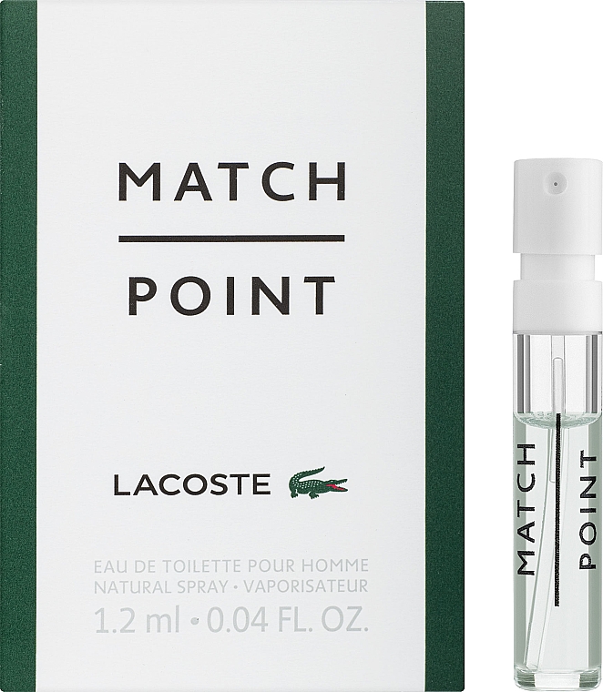 Lacoste Match Point - Туалетная вода (пробник) — фото N1