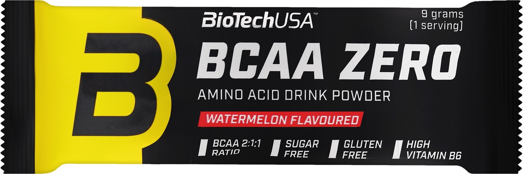 Комплекс аминокислот в порошке "Арбуз" - BioTechUSA BCAA Zero Watermelon Amino Acid Drink Powder — фото 9g