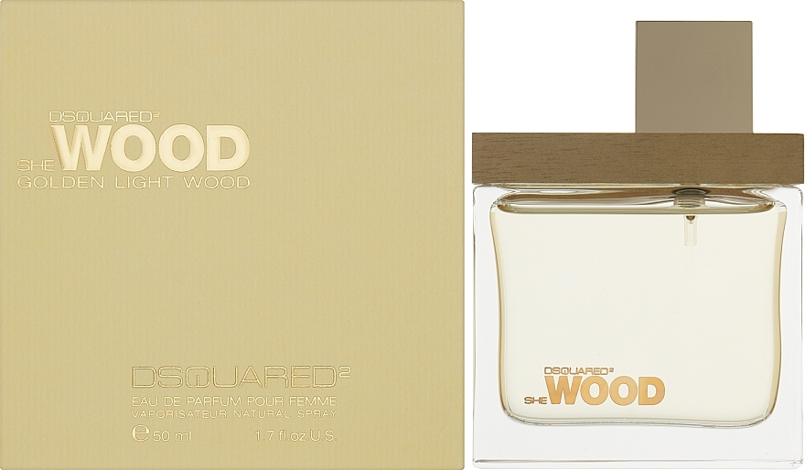 DSQUARED2 She Wood Golden Light Wood - Парфюмированная вода — фото N4